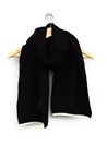 WOOL BLEND SCARF - black wint